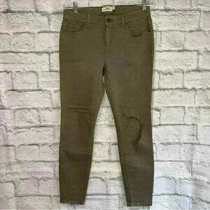 Vineyard Vines Cypress Green Skinny Jeans 8